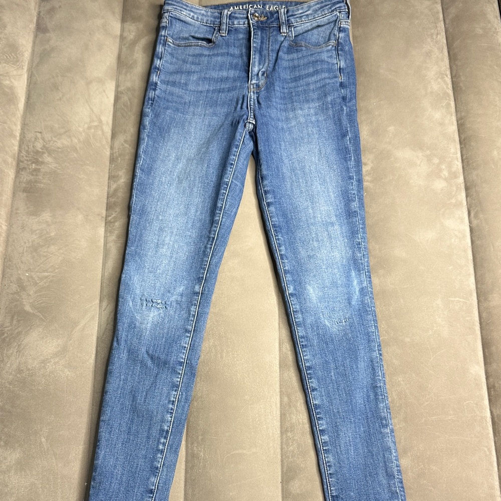 American Eagle Outfitters Super high Rise Women's Jeggings Next Level‎ Stretch